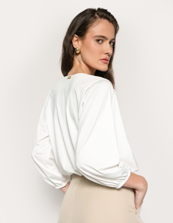 Blusa cropped cache-coeur