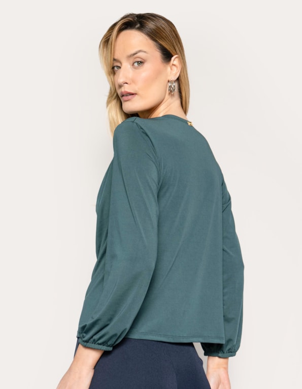 Blusa decote degage