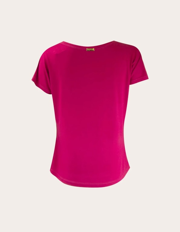 Blusa im pickin up good vibrations Vinho