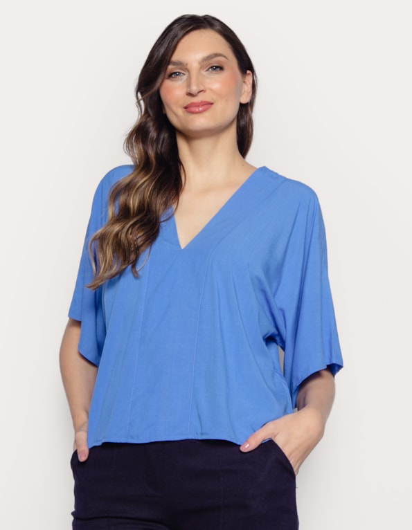 Blusa Luma Azul
