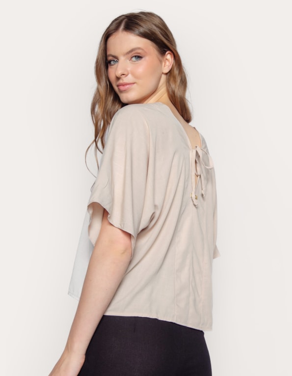 Blusa Luma Bege claro
