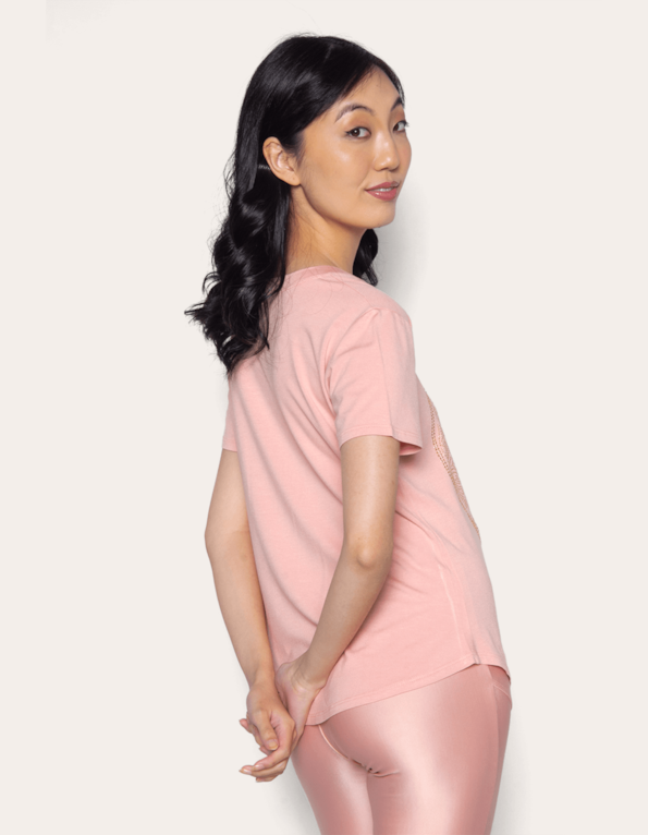 Blusa mandala Rosa po