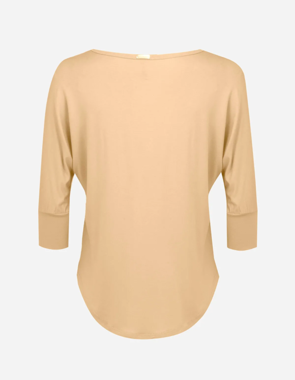Blusa manga 3.4 visco Aveia