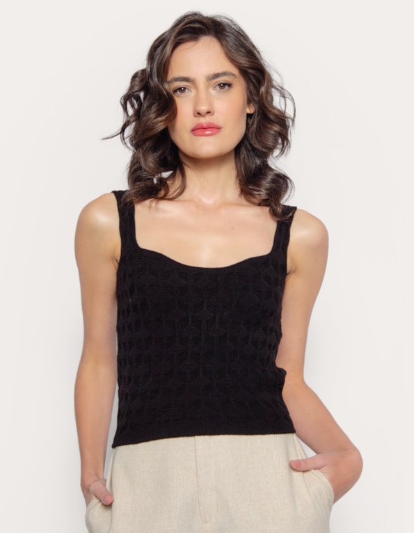 Blusa Mila Preto