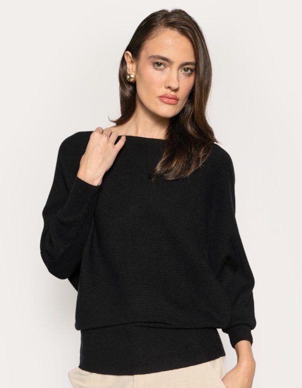 Blusa  tricot morcego