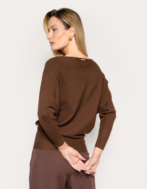 Blusa  tricot morcego