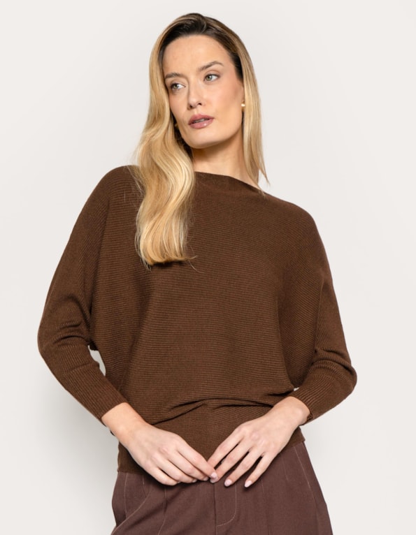 Blusa  tricot morcego