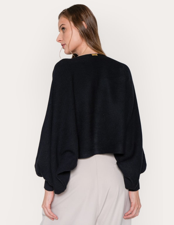 Blusa tricot oversized