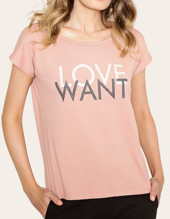 Blusa want love Blush