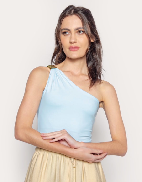 Body 1 ombro Azul claro