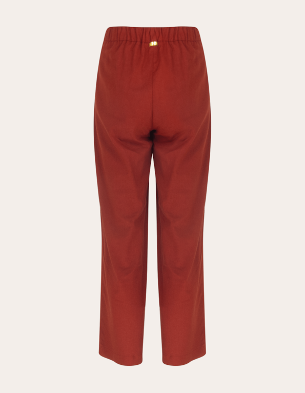 Calça alfaiataria linho