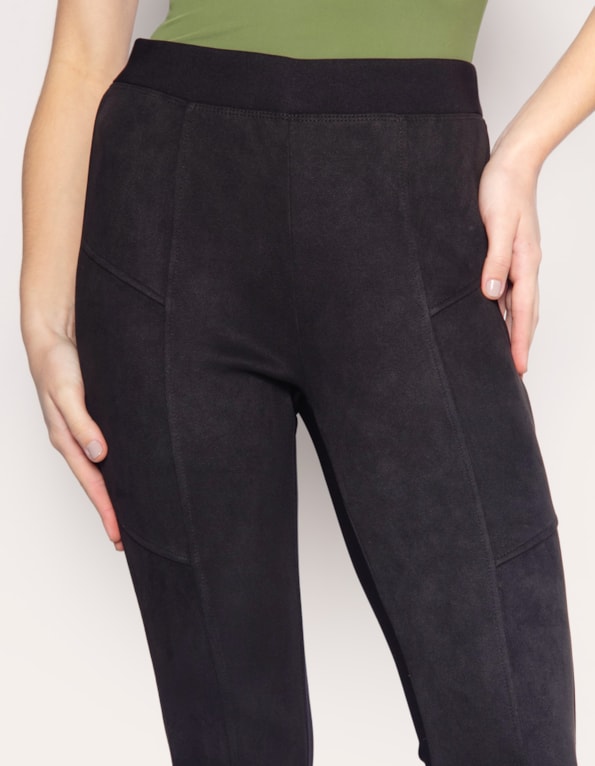 Calça montaria suede