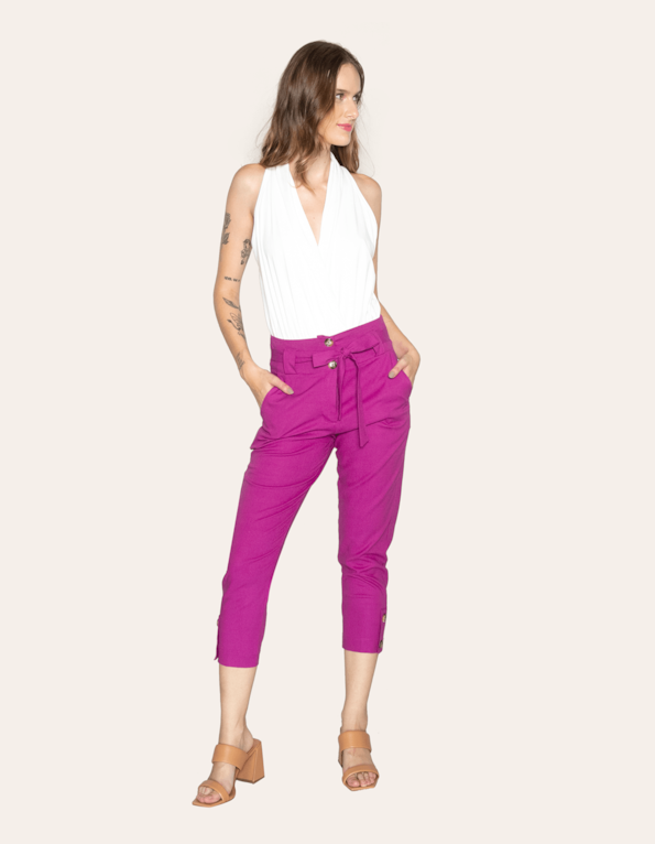 Calca pantacourt clochard