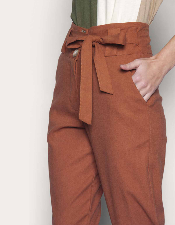 Calca pantacourt clochard