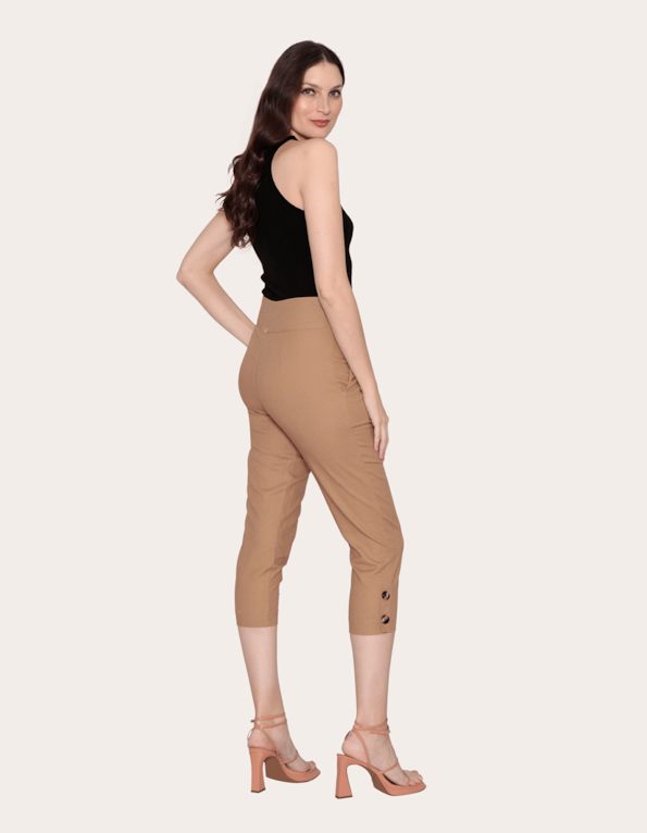Calca pantacourt clochard Bege