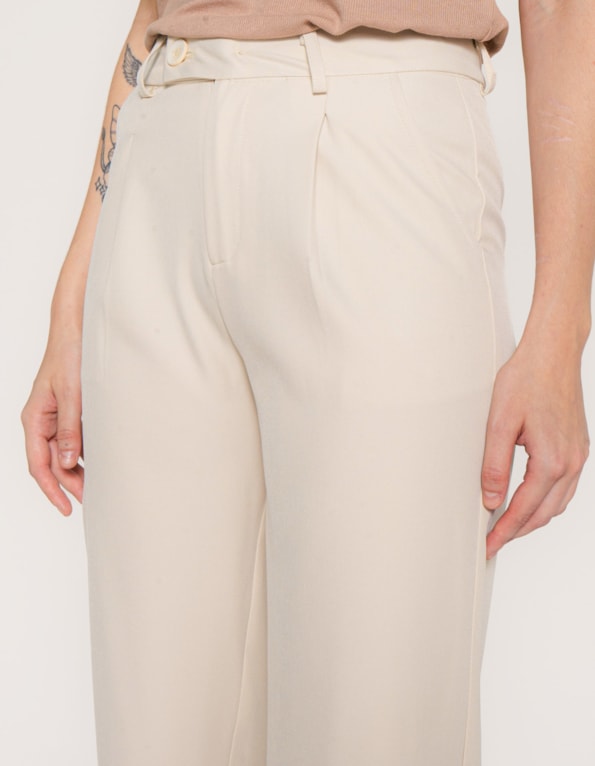 Calça pantalona alfaiataria