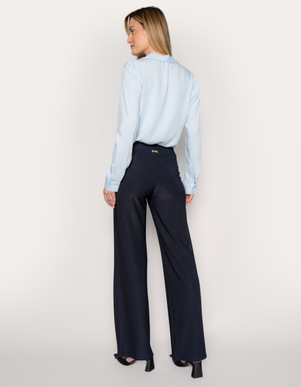 Calça pantalona slim