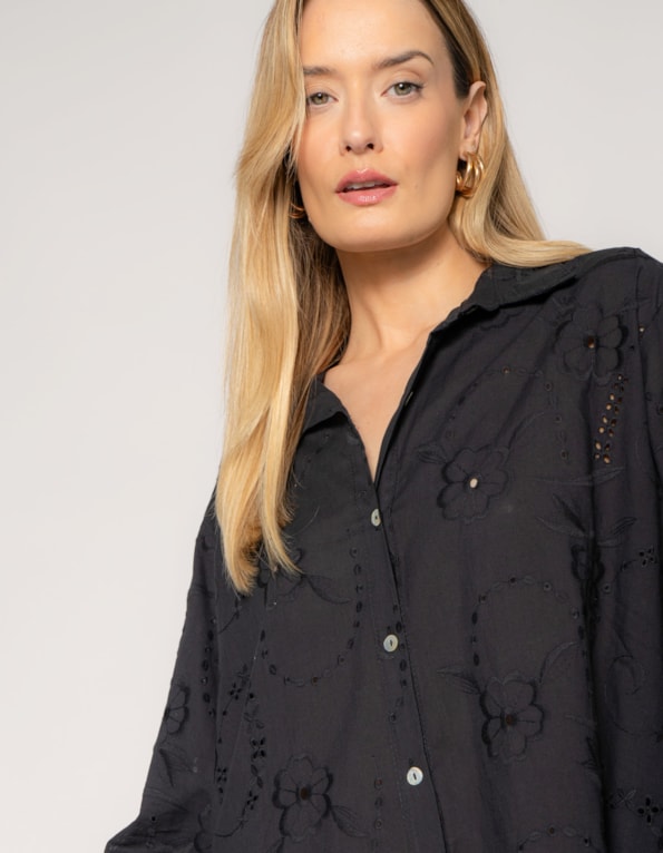 Camisa manga longa laise