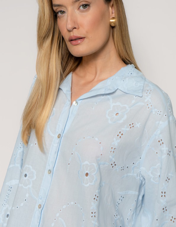 Camisa manga longa laise