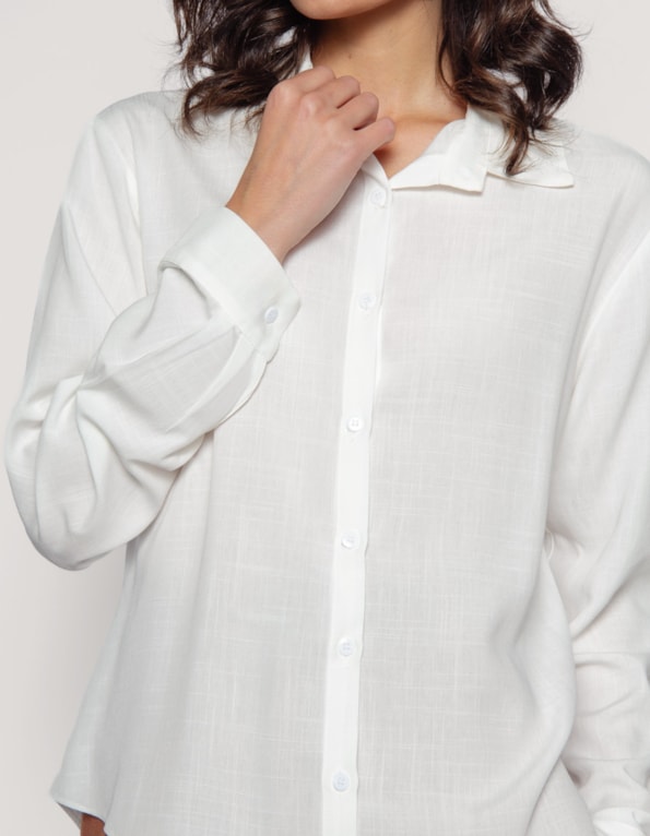 Camisa manga longa Off white