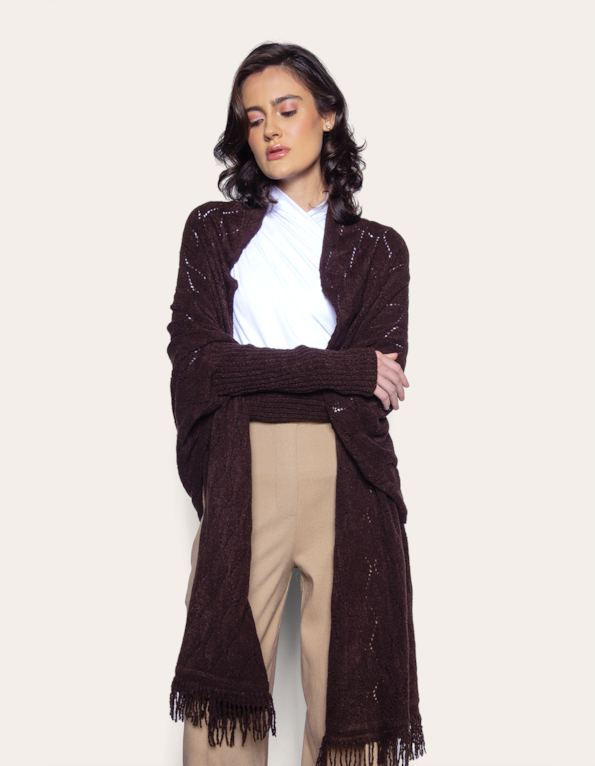 Capa mousse Marrom