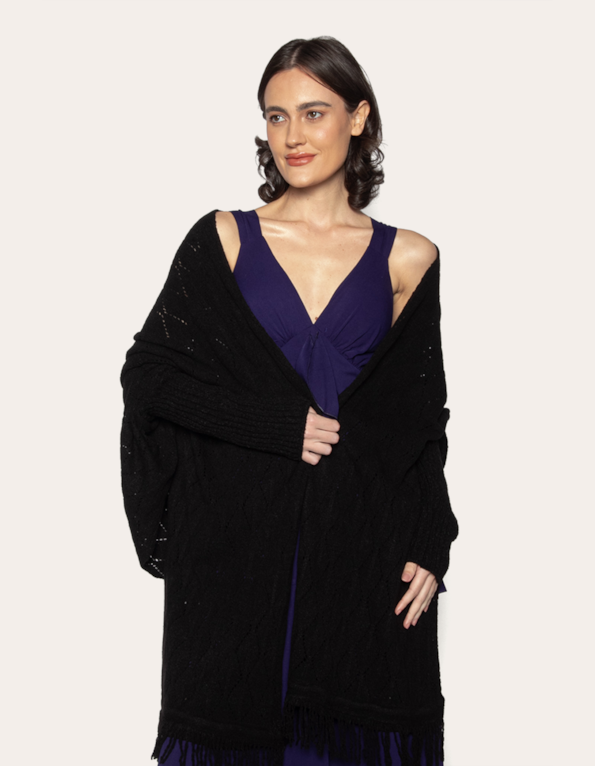 Capa mousse Preto