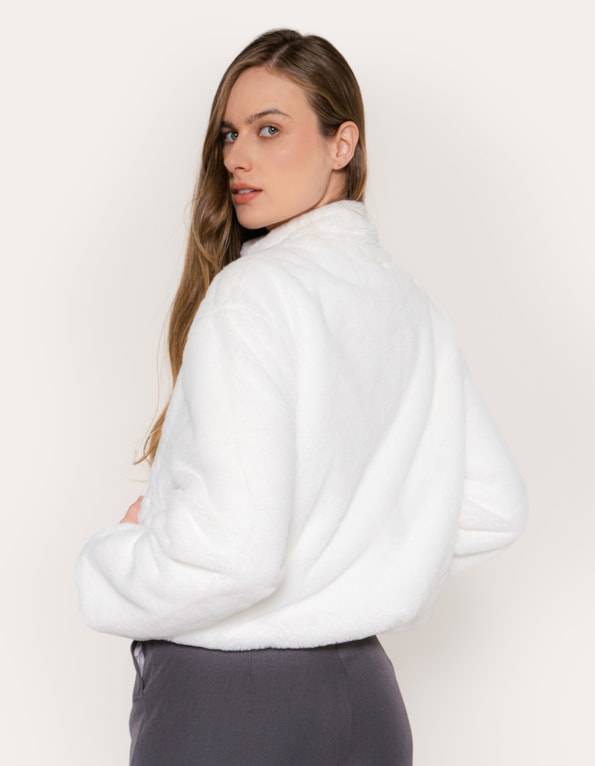 Casaco bubble oversized
