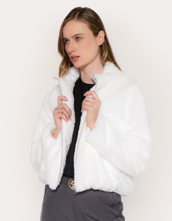 Casaco bubble oversized