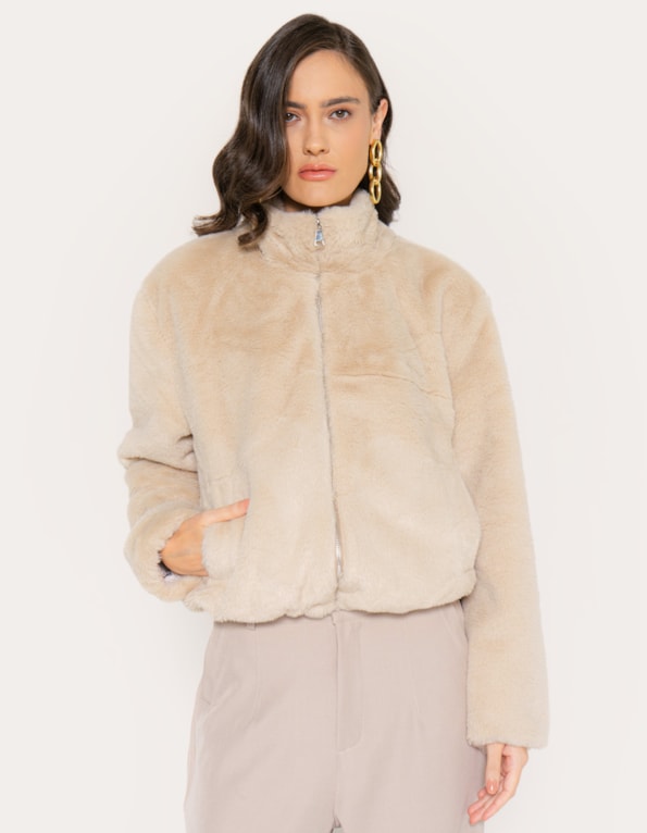 Casaco bubble oversized