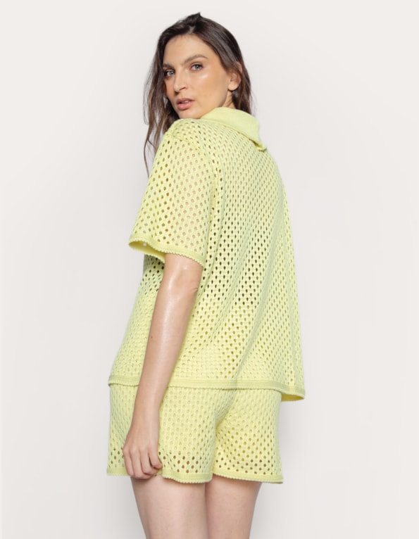 Conj camisa+short tricot 