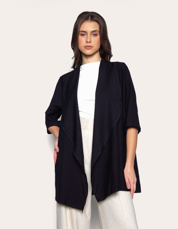 Kimono oversized Preto