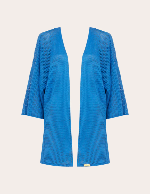 Kimono tricot  Azul