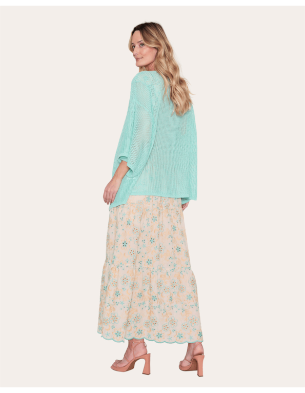 Kimono tricot  Mint