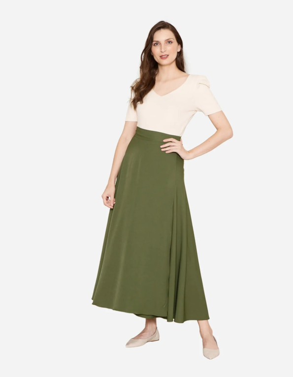 Saia longa transpassada Oliva