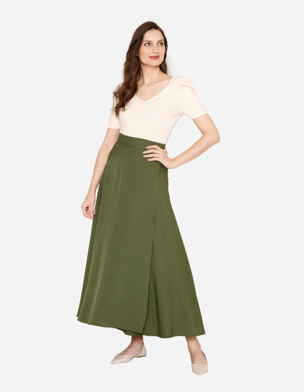 Saia longa transpassada Oliva