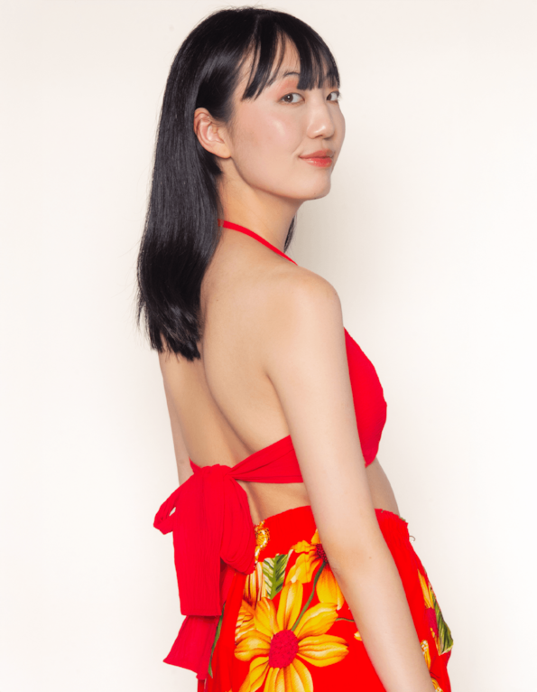 Top cropped meia argola