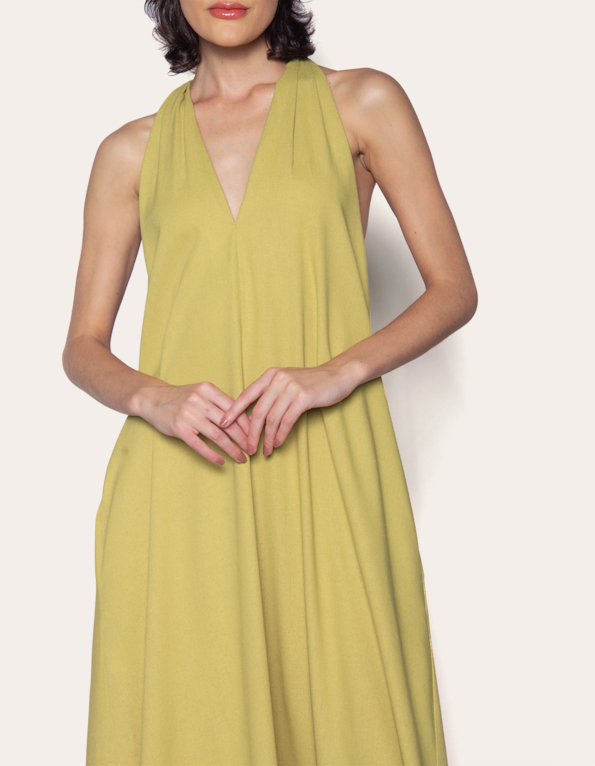 Vestido longo amplo Butter